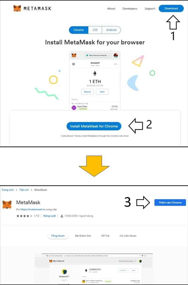 Hướng dẫn cách tạo ví MetaMask mới nhất 2024