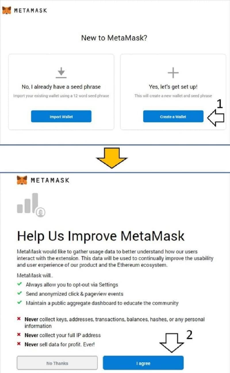 Hướng dẫn cách tạo ví MetaMask mới nhất 2024