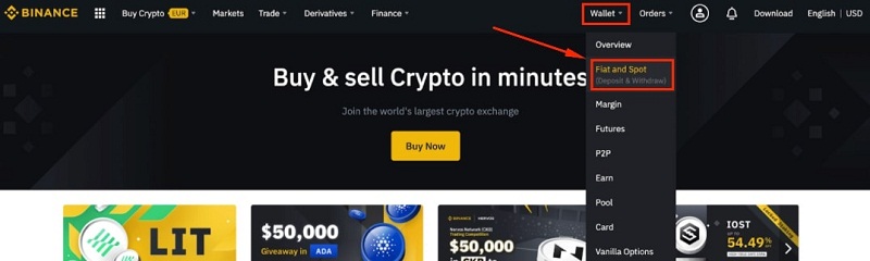  hướng dẫn cách nạp tiền vào binance dễ hiểu nhất 2024