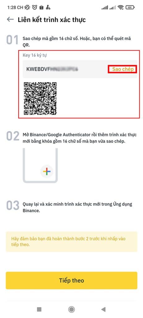 Bảo mật 2FA bằng Google Authenticator (GA)