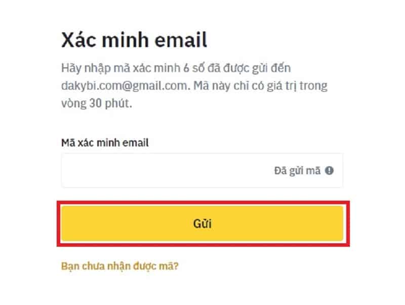 Hướng dẫn cách đăng ký Binance bằng máy tính