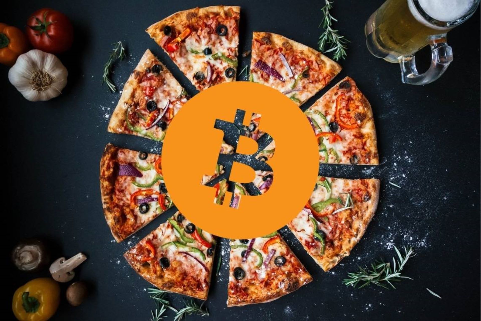 chiếc pizza đặc biệt trị giá 10000 btc