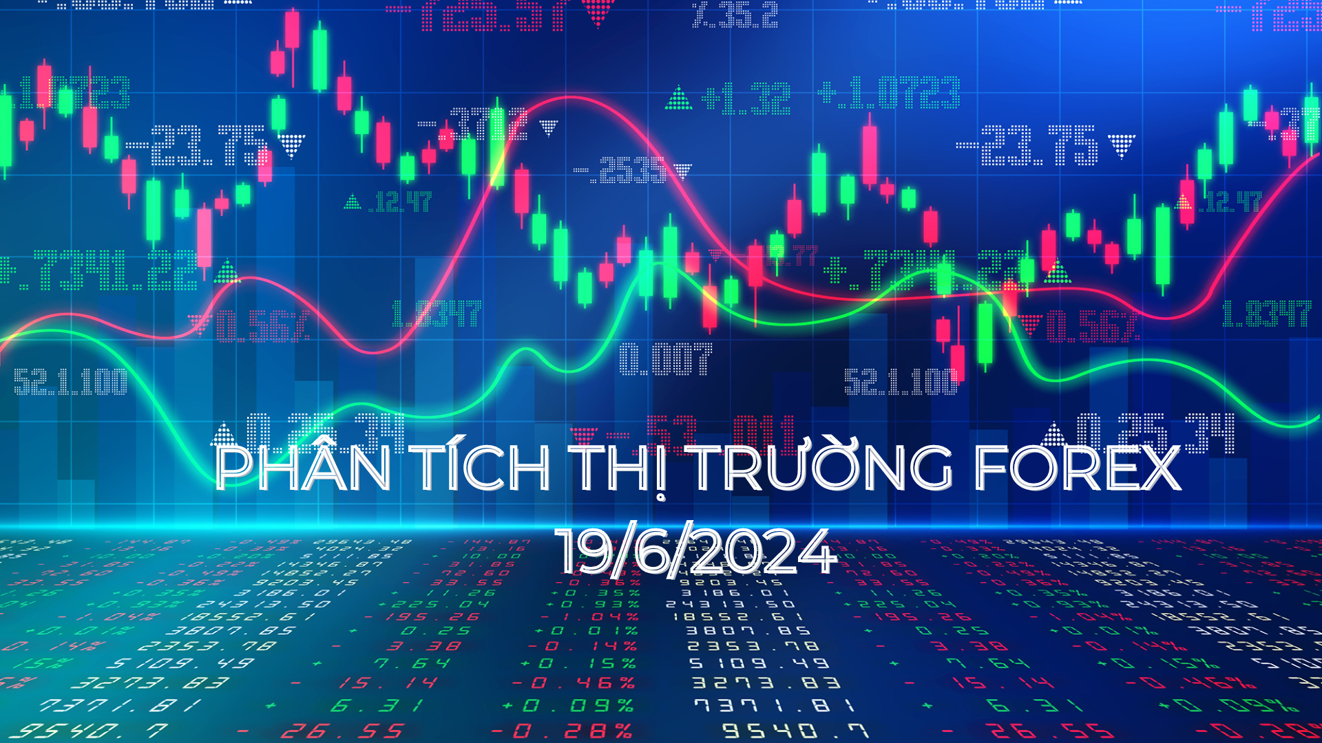 Phân tích thị trường Forex ngày 19/6/2024