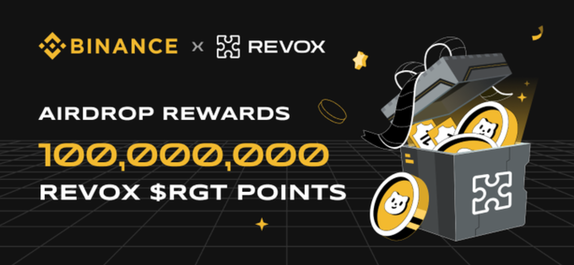 Giới thiệu về airdrop Revox Binance Web3 