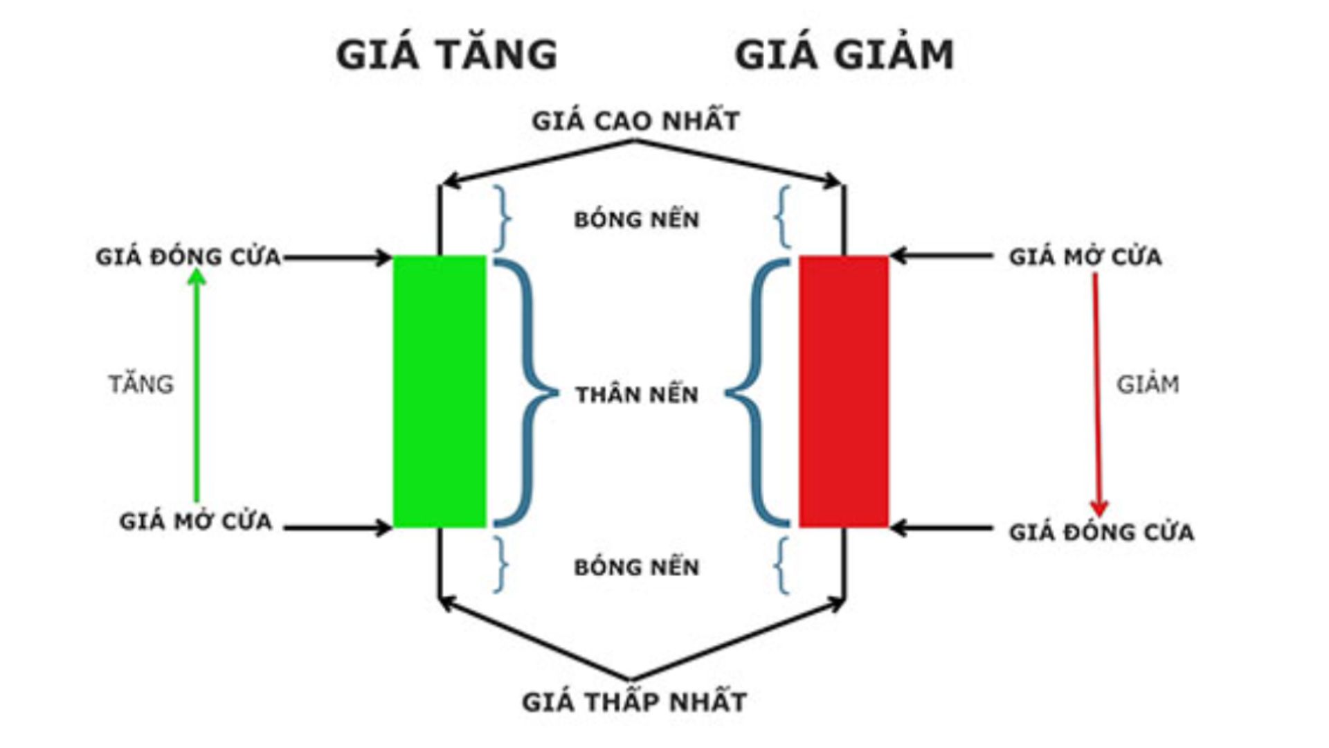 Cách đọc biểu đồ nến