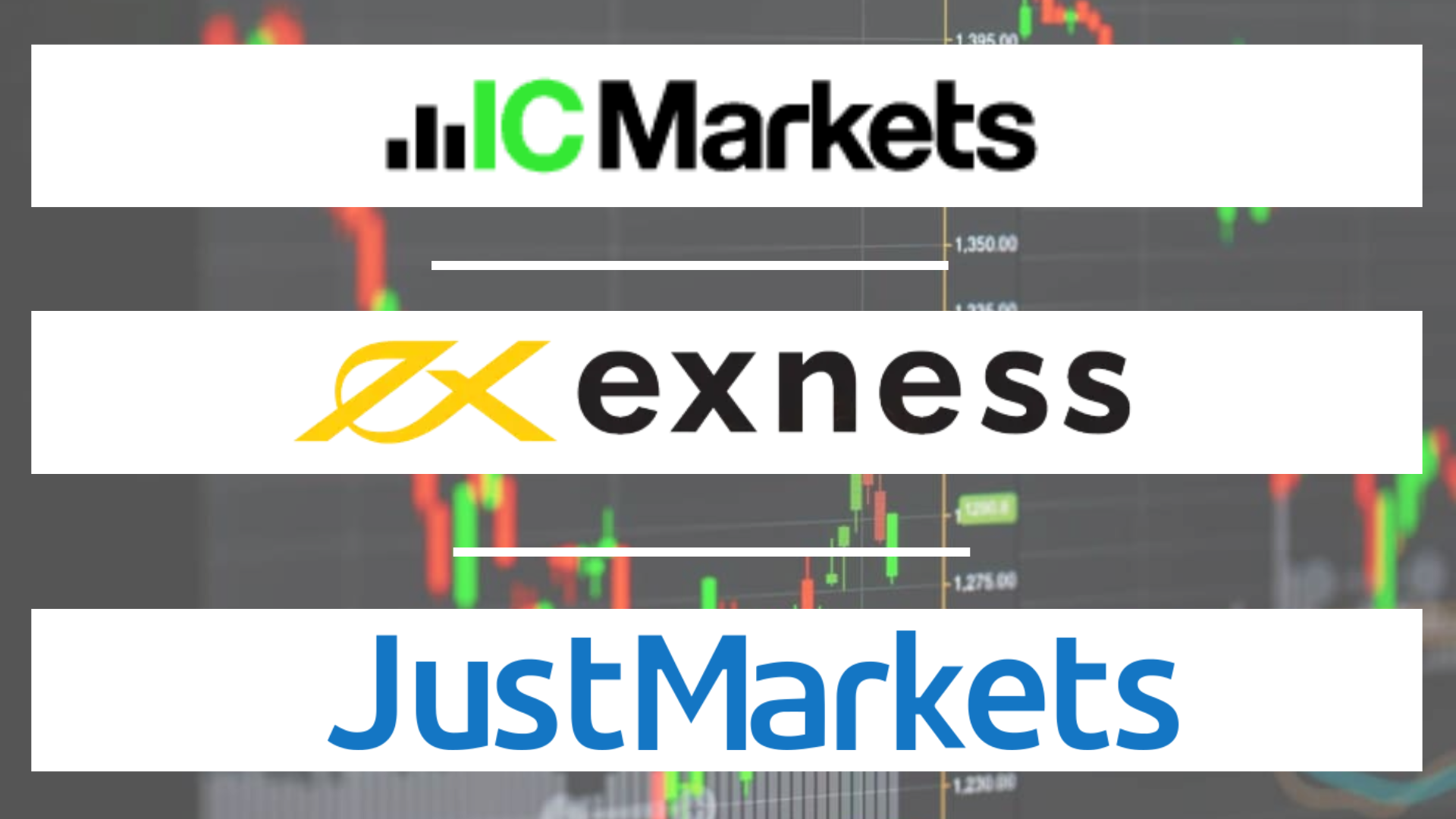 So Sánh Sàn 3 Sàn Giao Dịch Justmarkets, Ic Markets Và Exness