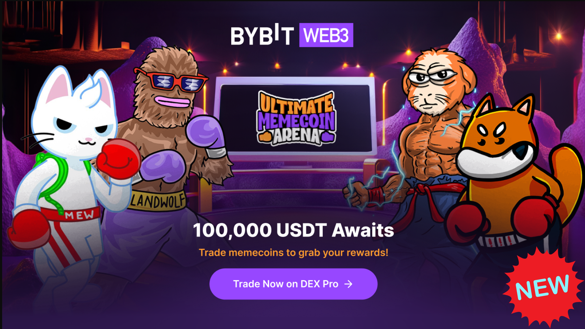 Hướng Dẫn Tham Gia Ultimate Memecoin Arena Của Dex Pro Trên Bybit Web3